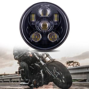 75-дюймовый круглый светодиодный прожектор для мотоциклов Harley