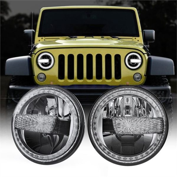 7inch светодиодные фары для 07-17 Jeep Wrangler Wrangler Неограниченный мотоцикл DOT E-марка Доказанные фары