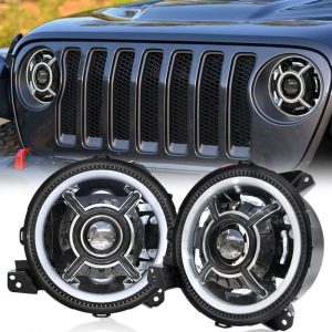 Китай Morsun Новые 9 фар для Jeep Wrangler JL