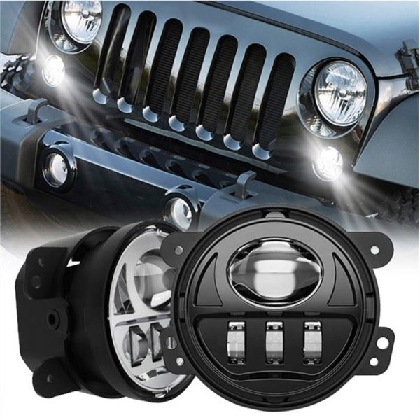 MORSUN Автомобильные аксессуары 4inch туман свет для Jeep Wrangler JK светодиодный туман свет