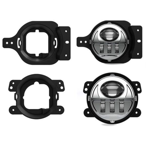 Новые Jeep JL Автомобильные аксессуары Led Противотуманные фары 4 дюйма JL Противотуманные фары для 2018 2019 Jeep JL