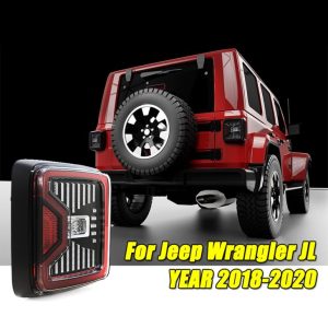 Американская версия 2018 Jeep Wrangler JL Led Tail Lights Задние светодиодные тормозные лампы